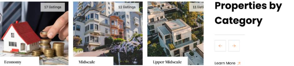 Other Functionalities Category Based Property Listings 4