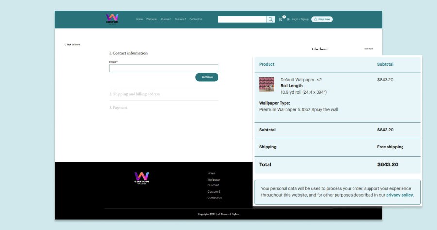 Cart and Checkout 1 1
