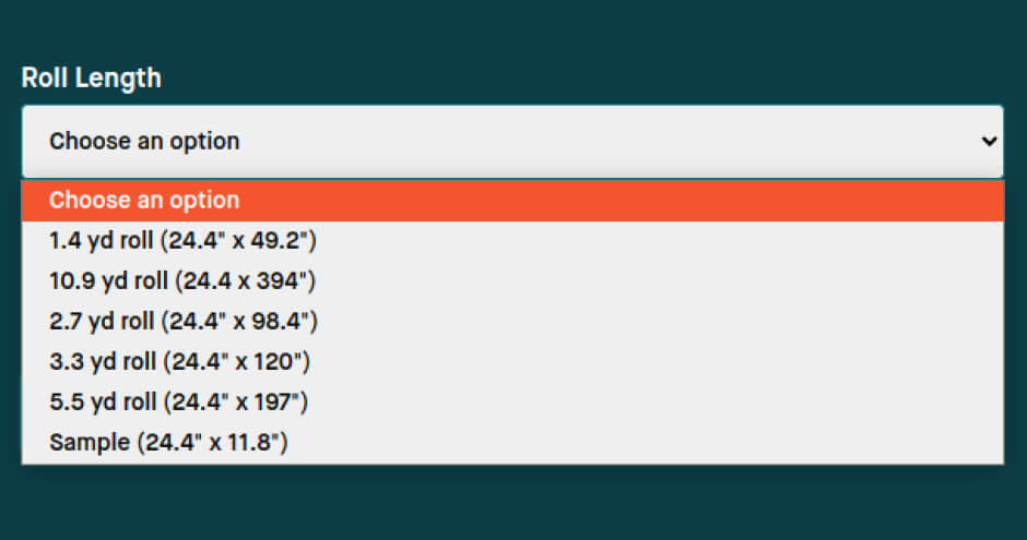Pattern Repetitions and Roll Sizes 1