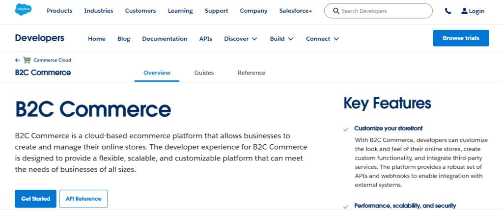Salesforce Commerce B2C